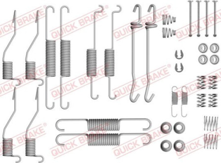 ZESTAW MONT. SZCZEK H-CA QUICK BRAKE 105-0852