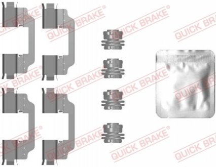 Монтажний компл.,гальм.колодки QUICK BRAKE 1090101