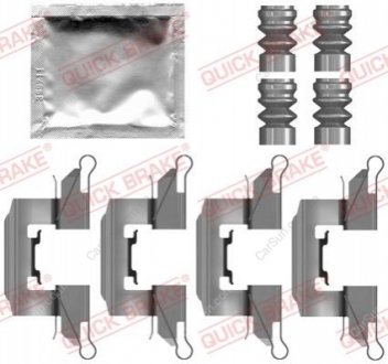 Комплект приладдя, накладка дискового гальма QUICK BRAKE 109-0139