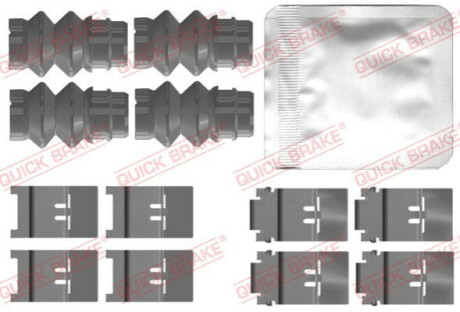 Монтажний компл.,гальм.колодки QUICK BRAKE 109-0152