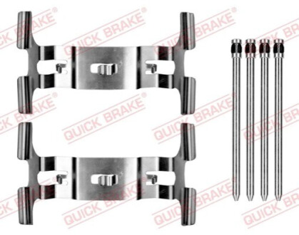 КОМПЛЕКТ ВСТАНОВЛЕННЯ ГАЛЬМУВАЛЬНИЙ БЛОК. AUDI P. E-TRON/Q8 E-TRON 18- QUICK BRAKE 109-0195