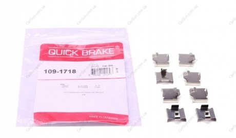 Комплект приладдя, накладка дискового гальма QUICK BRAKE 1091718 (фото 1)