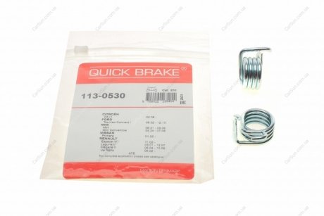 Комплект пружин суппорту QUICK BRAKE 113-0530