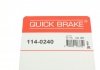 Ремкомплект, тормозной суппорт - QUICK BRAKE 1140240 (фото 7)