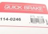 Ремкомплект, тормозной суппорт - QUICK BRAKE 1140246 (фото 7)