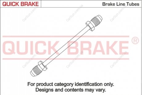 Гальмівний трубопровід QUICK BRAKE CU0620AA