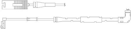 Датчик износа тормозных колодок - (SEM500050 / LR012824) QUICK BRAKE WS0262A (фото 1)