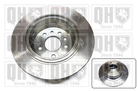 Диск тормозной (задний) Opel Omega B 94-03 (285x12) QUINTON HAZELL BDC4581