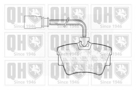 Автозапчастина QUINTON HAZELL BP1050