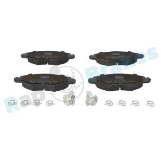 KLOCKI HAM./PRZ/ PEUGEOT 206 1,4HDI-1,9D Rap RP0397