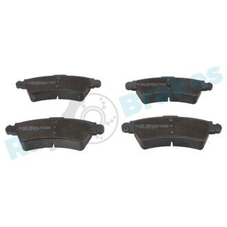 KLOCKI HAM./PRZ/ PEUGEOT 206 1,6-2,0 00- Rap RP0398