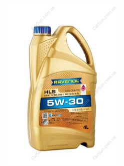 Масло моторное HLS 5W-30 4л - RAVENOL 1111119004