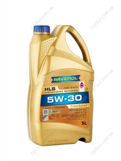 Масло моторное HLS SAE 5W-30 5л - RAVENOL 1111119005