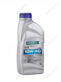 Моторное масло LLO SAE 10W-40 1л - RAVENOL 1112112001 (фото 1)