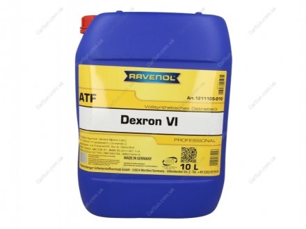 OLEJ ATF DEXRON VI 10L RAVENOL 1211105010