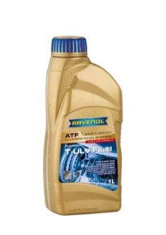 OLEJ ATF T-ULV FLUID 1L / G 053 001 A2 / VOLVO 314921173/314921172 / PSA 16 350 560 80 / BMW 83 22 2 413 477 / BMW ATF 7 RAVENOL 1211146-001-01-999