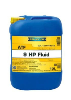 ATF 9HP FLUID OIL 10л / G 060 162 / G0551620 RAVENOL 1211149-010-01-999