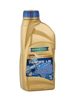 OLEJ DGL 75W85 1L LS / GL5+ / MIL-L-2105D RAVENOL 1221107-001-01-999