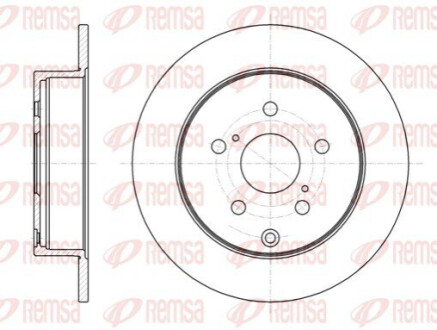 Тормозной диск REMSA 61088 00