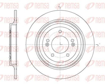 Автозапчасть REMSA 61780.00