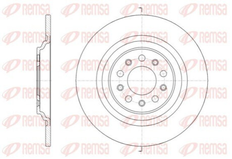 Диск гальмівний REMSA 61783.00