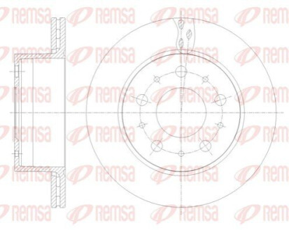 Автозапчасть REMSA 62109.10
