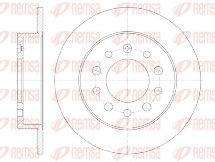 Тормозной диск REMSA 6762 00