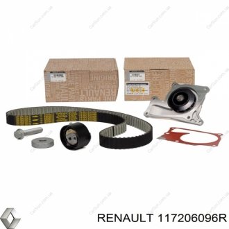 К-т ременя додатк. обладнання RENAULT 117206096R