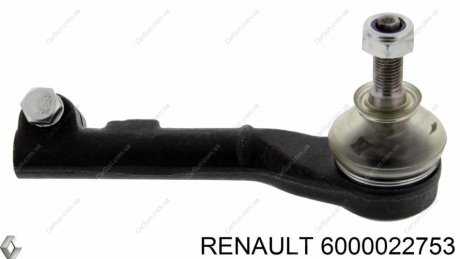 Наконечник поперечной рулевой тяги RENAULT 6000022753