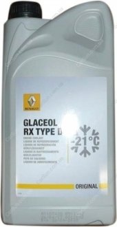 Антифриз готовий до використання Glaceol RX Type D G11, 2л. Зелений RENAULT 7711428129 (фото 1)