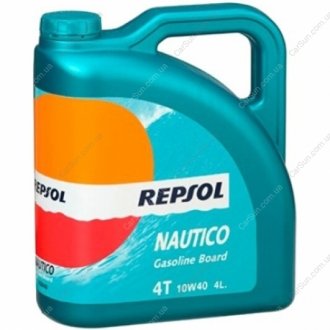 Моторное масло 4T Nautico Gasoline Board 10W-40 4 л - Repsol RP132N54 (фото 1)