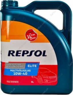 Моторное масло Elite Multivalvulas 10W-40 5л - Repsol RP141N55 (фото 1)