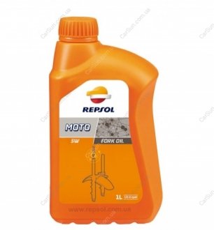 Трансмиссионное масло MOTO FORK OIL 5W 1л - Repsol RP172L51 (фото 1)