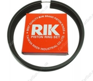 Кільця поршневі +0.50mm(к-кт на мотор) Riken 16072050