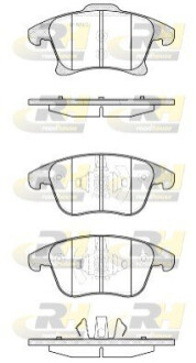 Гальмівні колодки дискові ROADHOUSE 21249.20
