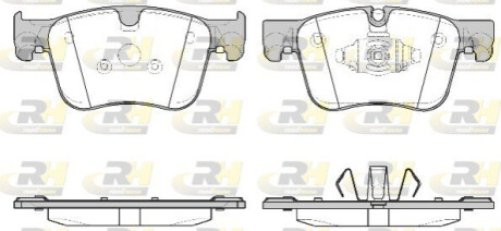 Гальмівні колодки дискові ROADHOUSE 21560.10