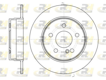 Гальмівний диск ROADHOUSE 6106900