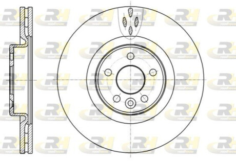Гальмівний диск ROADHOUSE 6130410