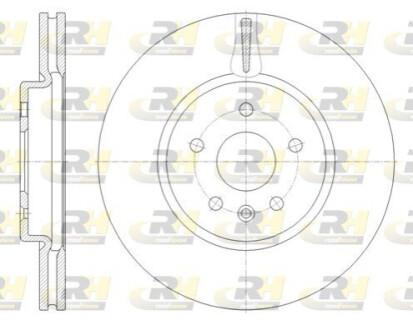 Гальмівний диск ROADHOUSE 61794.10