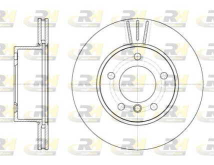Гальмівний диск ROADHOUSE 665110