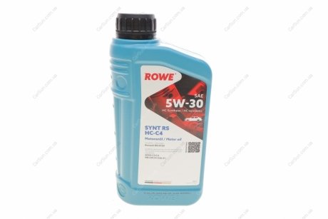 Олива моторна HIGHTEC SYNT RS SAE 5W-30 HC-C4 (1 L) Rowe 20121-0010-99