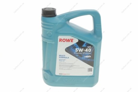 Олива 5W40 HIGHTEC MULTI FORMULA (5L) (MB 229.31/229.51/226.5/VW 505 00/505 01/5 Rowe 20138-0050-99