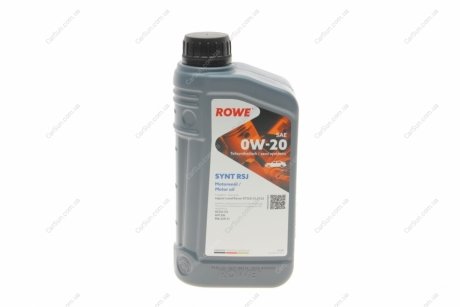 Олива моторна HIGHTEC SYNT RSJ SAE 0W-20 (1 L) Rowe 20348-0010-99