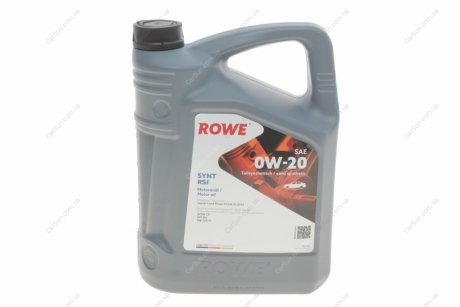 Олива моторна HIGHTEC SYNT RSJ SAE 0W-20 (5 L) Rowe 20348-0050-99