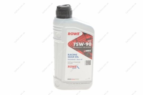 Олива трансмісійна HIGHTEC RACING GEAR OIL SAE 75W-90 (1 L) Rowe 25054-0010-99