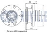 FIAT Подшипник задней ступицы с датчиком ABS Alfa Romeo 156 97- RUVILLE 220723 (фото 2)