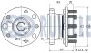 Підшипник маточини (задньої) Jaguar X-Type 01-09 RUVILLE 221273 (фото 2)