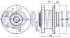 Підшипник маточини (задньої) Volvo S60/S80/V60/V70/XC70/XC90 02-18 (135.9/63.1x81.3x63.3) RUVILLE 221321 (фото 2)