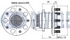 HYUNDAI Ступица заднего колеса с ABS Elantra 00-, i30, KIA Ceed 06- RUVILLE 221322 (фото 2)