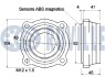 Підшипник маточини (задньої) BMW X3 (F25) 10-17 N20/N47/N52/N57 RUVILLE 221732 (фото 2)